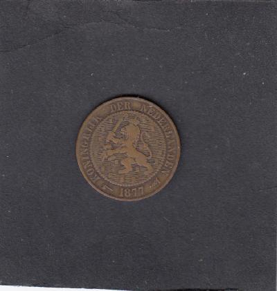 Beschrijving: 2 1/2 Cent WILLEM III